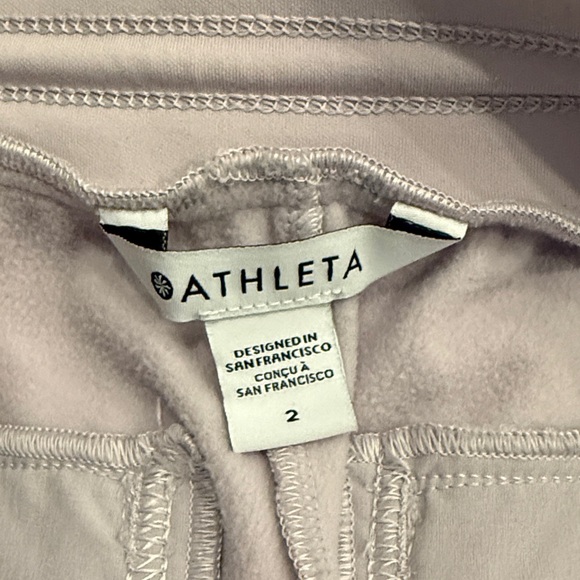 Athleta Quilted Jogger Pants - Picture 2 of 5